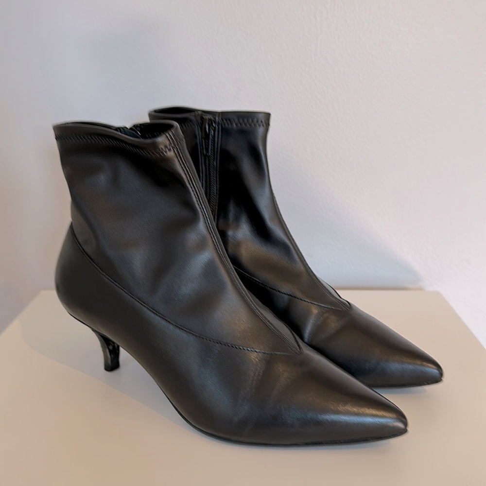 Topshop Malbec Sock Boot View 2